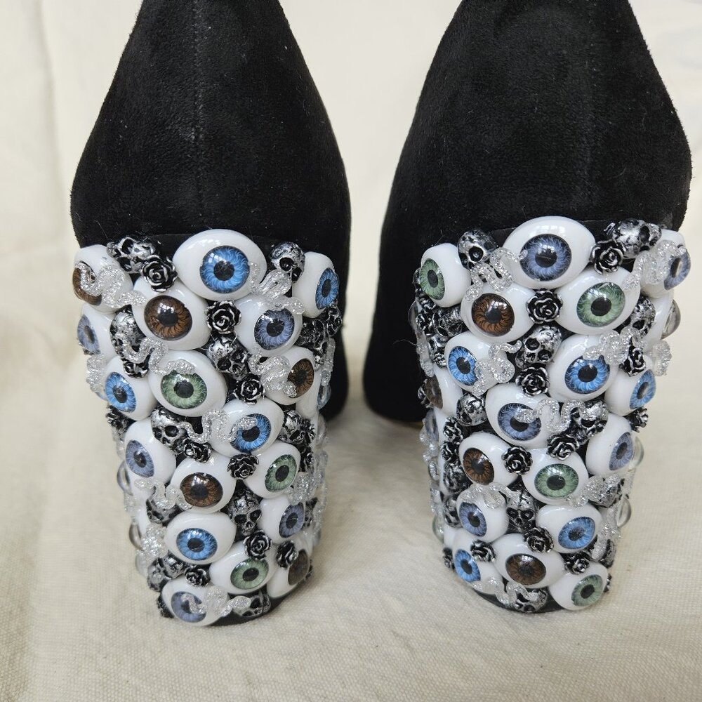 Customized Goth Shoes - Picture 3 of 10